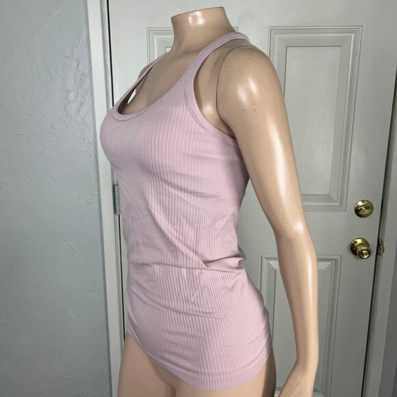 lululemon athletica Pink Ribbed Tank Top - Picture 2 of 5